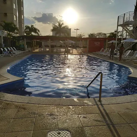 Caldas Novas - Prive das Thermas II - Apt 2 Qts suíte vista PQ AQUÁTICO Exterior foto
