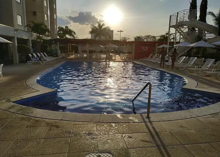 Caldas Novas - Prive Das Thermas II - Apt 2 Qts Suite Vista Pq Aquatico