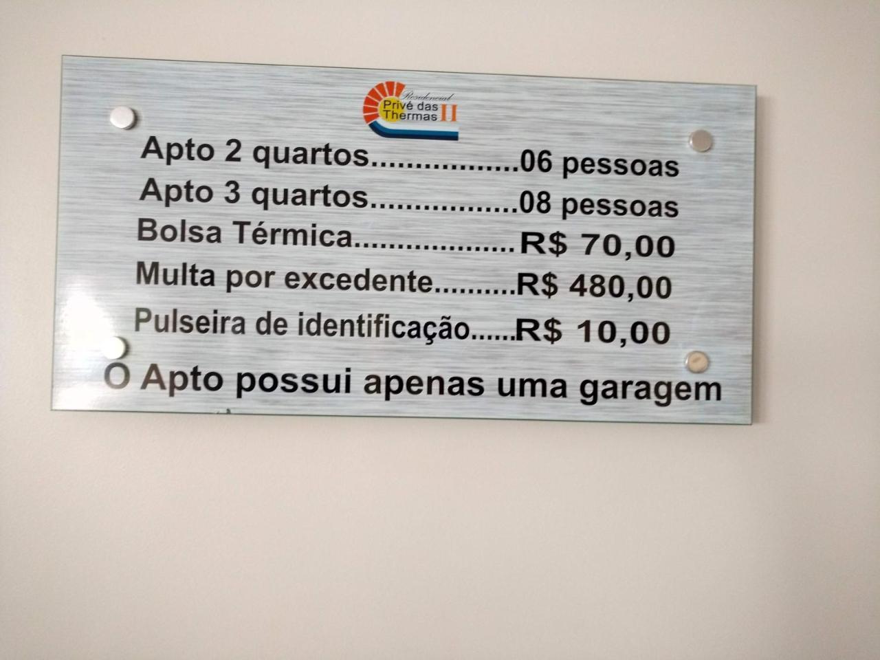 - Prive Thermas Ii - 2 Qts Vista Pq Aquatico Apartment